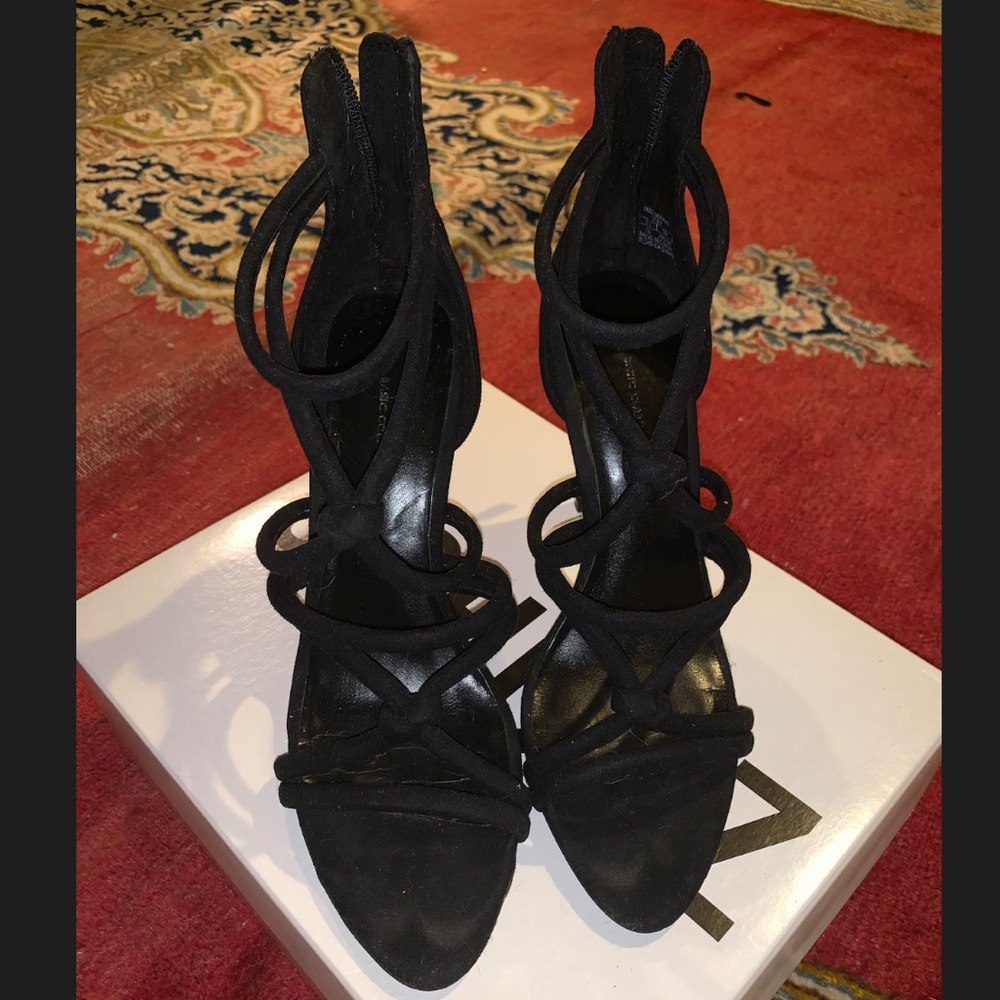 Zara strappy heeled sandal